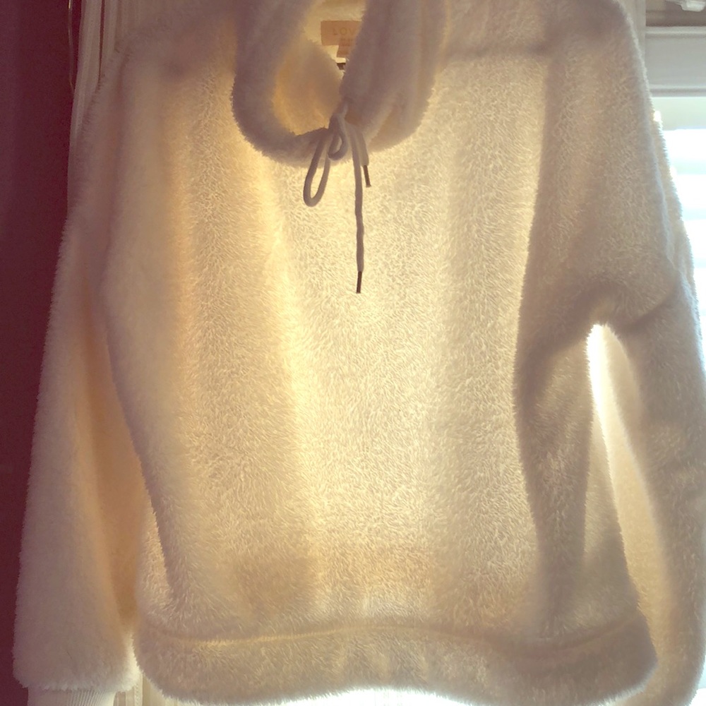 Gap soft fuzzy sweatshirt